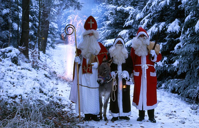 Święty Mikołaj i Knecht Ruprecht, Niemcy