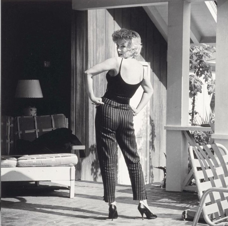 Monroe prywatne zdjecia styl moda